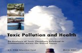 An Analysis of Toxic Chemicals Released in …...to cut toxic chemical use and releases. The Bush administration should reverse its policy that limits reporting of toxic chemicals