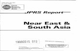 Near East & South Asia - DTICJPRS-NEA-93-084 27 July 1993 JPRS Repor Near East & South Asia 19980515 012 mcWAmYwaPEGm>a REPRODUCED BY U.S. DEPARTMENT OF COMMERCE NATIONAL TECHNICAL