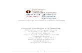 General Cardiology Fellowship · 2017-04-10 · 6 Goal and Mission The Rowan--SOM General Cardiology Fellowship Training Program focuses on training leaders in Cardiovascular Disease,