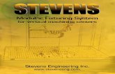 14089 Vertical Spindle Catalog* - Stevens Eng · 1/2-13 tapped holes on 1.250 centers and .5011-.5012 I.D. bushings on 5.000 centers. It is the most widely used pattern and may be
