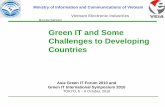Green IT and Some Challenges to Developing Countries...Biến đổi khí hậu và công nghiệp xanh – Những cơ hội và thách thức đối với phát triển công nghiệp