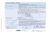 CPR-ENGL-Zertifikat 13479 GRUPPEN-Rev1a€¦ · Certificate Conformity of factory production control pursuant to Regulation (EU) No. 305/2011: System 2+ No. of Certificate: 0035-CPR-C100
