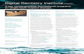 3-day comprehensive foundational programs on single-tooth ... · dental implantology with new innovations and foundational information. Date November 17–19, 2017 Module 2 Single-tooth
