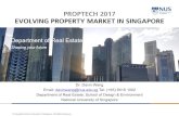 PROPTECH 2017 EVOLVING PROPERTY MARKET IN SINGAPORE · Title: SRX PropTech 2017_NUS_Dr Davin Wang SLIDES Created Date: 4/5/2017 8:28:34 AM