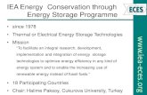 IEA Energy Conservation through Energy Storage Programme · 2014-Oct-22, Berlin, IEA BMWI Meeting, Chart 4 Dr. Christian Doetsch (OA eces26) Fraunhofer UMSICHT IEA Committee on Energy