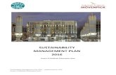 SUSTAINABILITY MANAGEMENT PLAN 2016 · Sustainability Management Plan 2016 – Updated March 2016 Anwar Al Madinah Mövenpick Hotel 4.0 Strategy & Tools A. Design and Structure Anwar