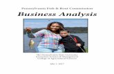 Pennsylvania Fish & Boat Commission Business Analysis€¦ · Penn State- PA Fish and Boat Commission Business Analysis 1 Pennsylvania Fish & Boat Commission Business Analysis Conducted