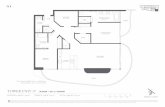 TOWER UNIT 15 2 BEDROOM + DEN / 2.5 BATHROOM€¦ · N Stated dimensions are measured to the exterior boundaries of the exterior walls and the centerline of interior demising walls