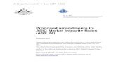 Attachment 1 to CP 195 - ASIC Home | ASICasic.gov.au/media/1335122/cp195-attachment-1-published-15... · Attachment 1 to CP 195 Proposed amendments to ASIC Market Integrity Rules