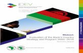 Evaluation of the Bank’s Country Strategy and Program 2005 ...idev.afdb.org/sites/default/files/documents/files... · This report summarizes the findings, lessons and recommendations