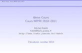 6ème Cours Cours MPRI 2010 2011 - irif.frhabib/Documents/cours6_2010.pdf · 6 eme Cours Cours MPRI 2010{2011 Treewith Real applications of treewidth 1.Graphs associated with programs