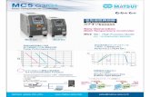 Matsui (AsiaMold Temperature Controller ññYkanaon Pump Performance Curv 45 35 30 25 20 15 10 MC5-55 Flow Rate (Limin) sales@matsui-asia.co.th Mold Temperature Controller MC5-G3-88