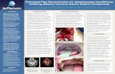 Pharyngeal Flap Reconstruction for Velopharyngeal ...€¦ · velopharyngeal insufficiency, and hypernasal speech. In cases of successful disease eradication in which these sequelae