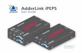 AdderLink iPEPS · a fifth, administrator connection attempt is made. Options are: Replace oldest connection, Replace newest connection and Don’t replace. Only non-administrator