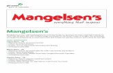 Mangelsen’s - Girl Scouts · Mangelsen’s Mangelsen’s is your craft headquarters for FUN! Our family run business has been inspiring creativity for more than 58 years. We offer