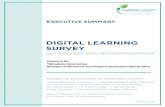 DIGITAL LEARNING SURVEY - hcps.org...for open-ended survey responses. • Topic modeling analysis is a statistical model for identifying “topics” or “themes” that occur in