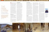 Give your studio a newheart - AudioTechnology · strawbale construction, a good book to check out is: Building Your Straw Bale Home – From Foundations to the Roof, by Brian Hodge.