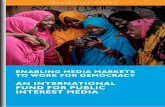 AN INTERNATIONAL FUND FOR PUBLIC INTEREST MEDIA · also urge those high-net-worth individuals, foundations and multinational corporations with economic and/or philanthropic interests