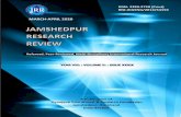 Jamshedpur Research Review- Govt. Regd., Refereed, Peer …jamshedpurresearchreview.com/wp-content/uploads/2020/04/... · 2020-04-22 · Jamshedpur Research Review- Govt. Regd., Refereed,