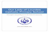 Our Lady of Lourdes Catholic Primary School · YEAR OF MERCY Pope Francis earlier in 2015 announced the Holy Year of Mercy, centring on the mercy of God. The focus of the Extraordinary