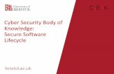 Cyber Security Body of Knowledge: Secure Software Lifecycle · 2020-07-29 · Agenda • History • Prescriptive Secure Software Lifecycle Processes –Microsoft Security Development