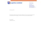 9 November 2015 CTI Logistics Limited is pleased to attach ... · CTI Logistics Limited (CTI) is a provider of transport, logistics and security services CTI has been a publicly listed