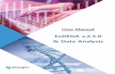 ExDEGA v.2.5.0 & Data Analysis · 2020-06-12 · 1-3. Analysis Graph 사용 방법 DEG Analysis 부분에서 “Analysis Graph” 을 펼치면 그림 1-11 와 같이 Scatter Plot,