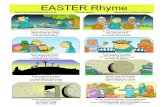 At the very first Easter And took Jesus away. Page Bible Stories Easter/Easter Rhyme … · At the very first Easter He lay dead in a tomb With a stone for a door And a cave for a