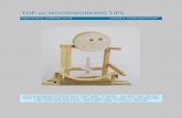 TOP 20 WOODWORKING TIPS · 2019-06-25 · top 20 woodworking tips irresistible-learning.co.uk ⓳ step up the difficulty incrementally – be careful not too introduce too much challenge