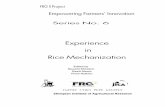 Experience in Rice Mechanization...Contents Experience of Rice Value Chain Project in Amhara Region Endelkachew Yaregal 1 Promoting Rice Postharvest Handling and Processing Technologies