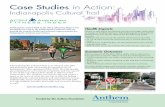 Case Studies in Action - ACSM American Fitness Index · Case Studies in Action: Indianapolis Cultural Trail Economic Outcomes The investment of the $63 million dollar trail is expected