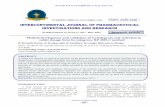 Intercontinental journal of pharmaceutical Investigations ... · Etizolam (r2 =0.996) for the amount of drugs estimated by the proposed methods was in good agreement with the label