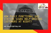 HOW FULLY FUNCTIONAL GAS STATION SIGNS HELP DRIVING CUSTOMERS AT NIGHT?