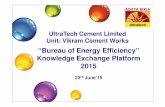 “Bureau of Energy Efficiency” Knowledge Exchange Platform …Obtained ISO :14001 in 1997. Obtained ISO : 27001 ISMS certification in 2009 Obtained ISO : 50001 Energy Management