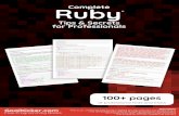 Complete Ruby Secrets & Tips for Professionals...Ruby RubyComplete Tips & Secrets for ProfessionalsComplete Tips & Secrets for Professionals Disclaimer This is an uno cial free book