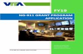 NG‐911 GRANT PROGRAM APPLICATION - vita.virginia.gov · Goal 7: Leverage GIS technology and data to better locate callers and improve response capabilities by improving GIS data