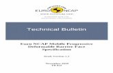 Technical Bulletin - Euro NCAP · TB 022 . Title Euro NCAP MPDB Specification Version v1.2 Document Number TB022 Author J Ellway Date November 2018 Related Documents MPDB testing