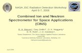 Combined Ion and Neutron Spectrometer for Space Applications … · 2015-05-02 · April 2006 NASA JSC Radiation Detection Workshop April 6-7, 2006 Combined Ion and Neutron Spectrometer