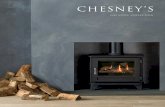 CHESNEY’S - Fireplaces, stoves, fires & more · london • new york • shanghai Gas Stove Collection 2017 vol.1 - Price List THE SALISBURY GAS STOVE STANDARD in Black 1,235.00