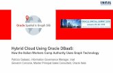 Oracle Spatial Summit Hybrid Cloud Using Oracle DBaaS: How the Italian Workers Comp Authority Uses Graph