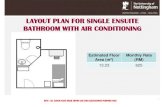 LAYOUT PLAN FOR SINGLE ENSUITE BATHROOM WITH AIR … · bathroom note : all floor plans image shown are for illustrations purposes only estimated floor area 2(m ) monthly rate (rm)