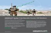HENSOLDT Xpeller™ Configurable Counter UAV Solutions · of radar, camera, jammer and powerful C2 system, also offers a range of flexible deployment options: Xpeller Guard - Static