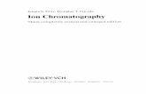 James T. Ion Chromatographydownload.e-bookshelf.de/.../47/L-G-0000603147-0002364960.pdf · 2013-07-23 · Cation Separations Based On Affinity Differences Cation Separations with