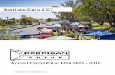 Annual Operational Plan 2016/17 - Berrigan Shire · Plans, Workforce Development Plan 2017 –2021 and Long Term Financial Plan 2017 –2027. Asset Management Plans describe and estimate