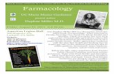 Farmacology - UC Agriculture & Natural ResourcesFarmacology UC Marin Master Gardeners present author Daphne Miller M.D. Friday, August 23, 2013 6-8:30 pm p.m. Join Daphne Miller MD