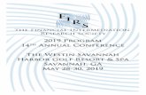 2019 Program th Annual Conference - WordPress.com · The Financial Intermediation Research Society, FIRS, is a global society of research scholars dedicated to stimulating, promoting,