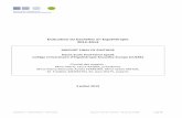 Evaluation du bachelier en Ergothérapie 2012-2013 · Evaluation « ergothérapie »- 2012-2013 Rapport final de synthèse - HE Spaak-CUEBE 4 sur 14 CHAP 1er : Les programmes d’études