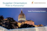 “Path to Partnership”doas.ga.gov/assets/State Purchasing/Documents for... · •Security –No returned checks, no cash loss or theft •Convenience –Faster payments (usually