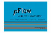 Clip-onFlowmeter · 3Dprinter helps us to Put the design into reality quickly. Nowadays, Ultrasonic flowmeter aremoreand morewidelyused to help users and operators to improve flow
