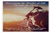 OVERCOMING THE HURDLES OF LIFE … · OVERCOMING THE HURDLES OF LIFE 2 | P a g e FOREWORD Overcoming the hurdles of life Through the power of prayer, worship and the scriptures "For